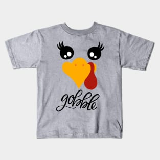 Thanksgiving Turkey Kids T-Shirt